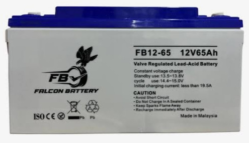 باتری فالکون 12ولت 65آمپر ساعت
