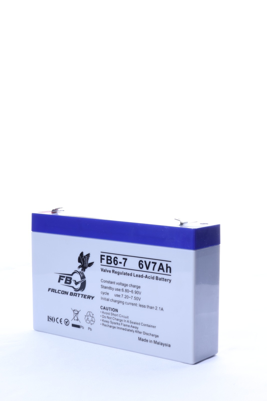 باتری فالکون  6ولت 7 آمپر