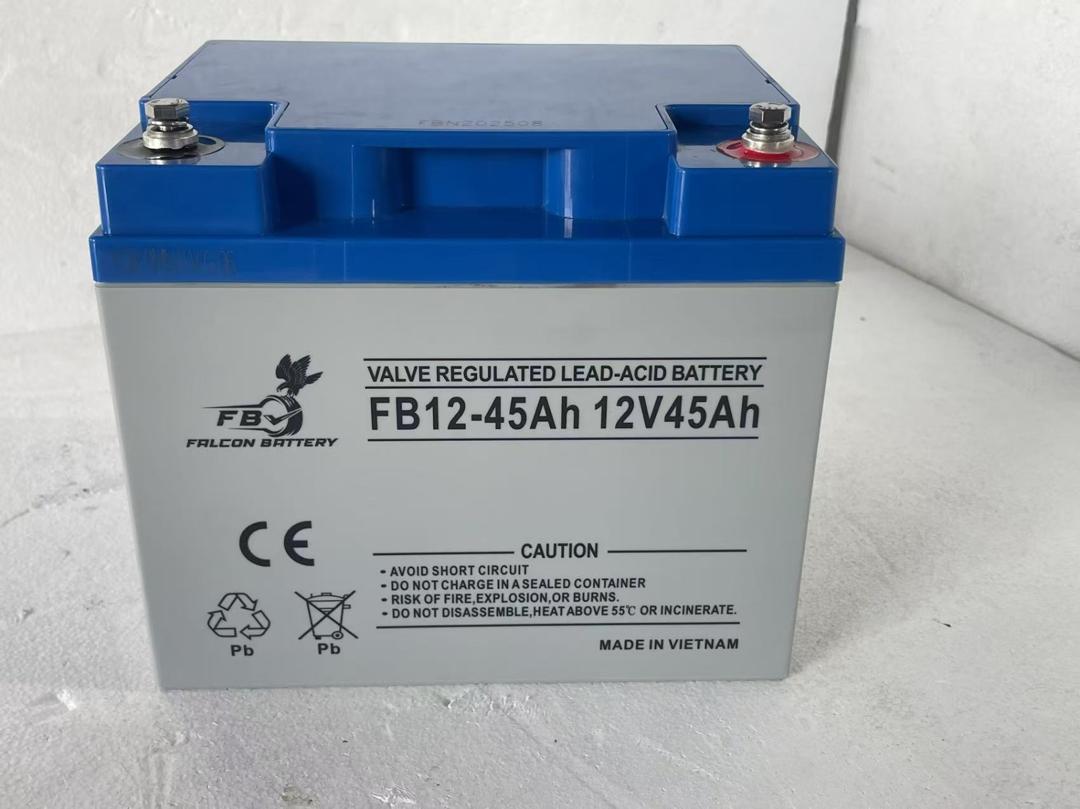 باتری فالکون 12 ولت 45 آمپرساعت